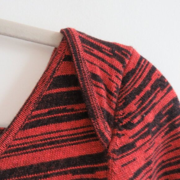 REBECCA MINKOFF Silk Cashmere Open Back Essef Sweater Dress Burnt Orange Size S - Picture 5 of 15